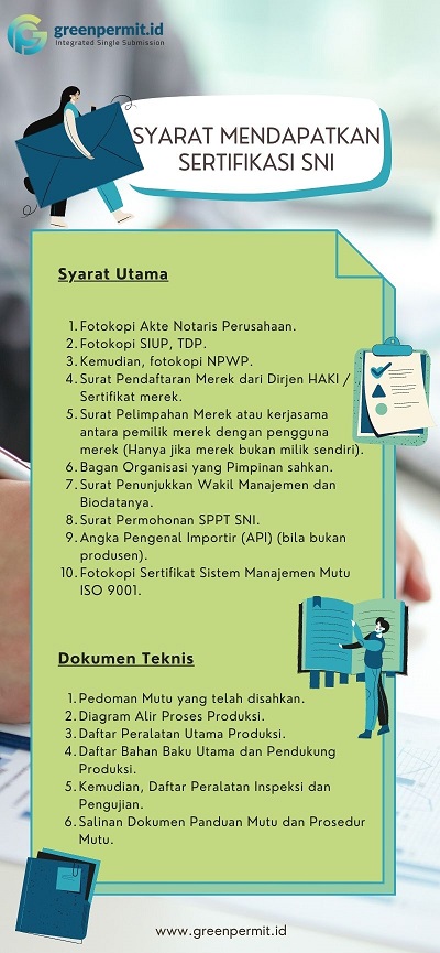 Syarat Mendapatkan Sertifikasi SNI (Sertifikasi Nasional Indonesia) - Green Permit - greenpermit.id